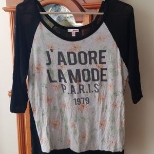 Bongo 3/4 sleeve shirt.